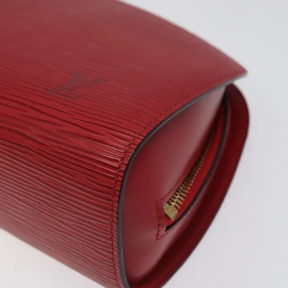 Louis Vuitton Epi Dauphine MM Pouch Red